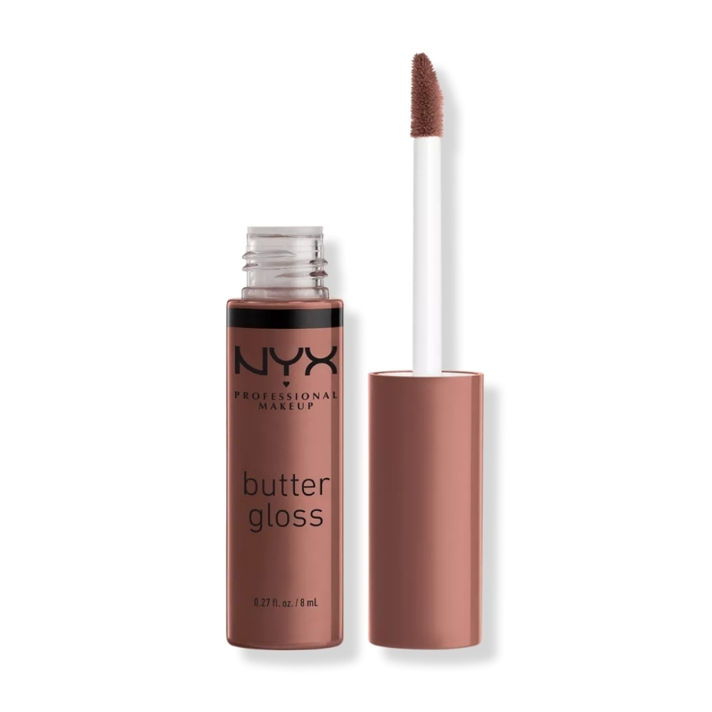 NYX Butter Gloss Non-Sticky Lip Gloss: Butterscotch (neutral light brown) 🆕